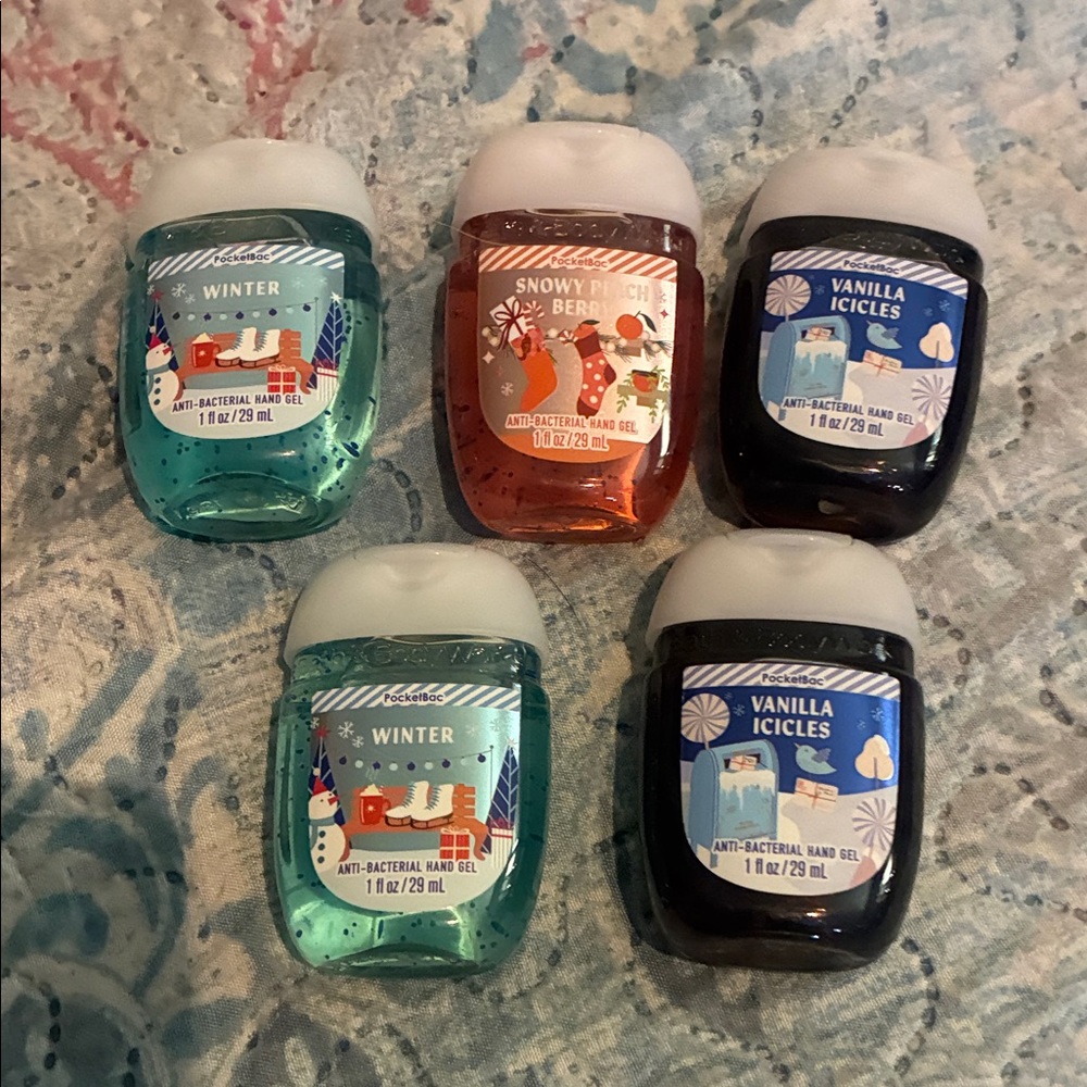 NEW 🆕 Bath & Body Works PocketBac Mini Hand Gels -